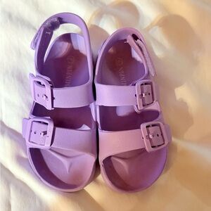 Lilac Kids Sandals with Adjustable Straps